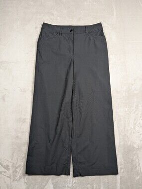 Lululemon City Sleek 5 Pocket Wide Leg High Rise 7/8 Pant Black Size 29⁠